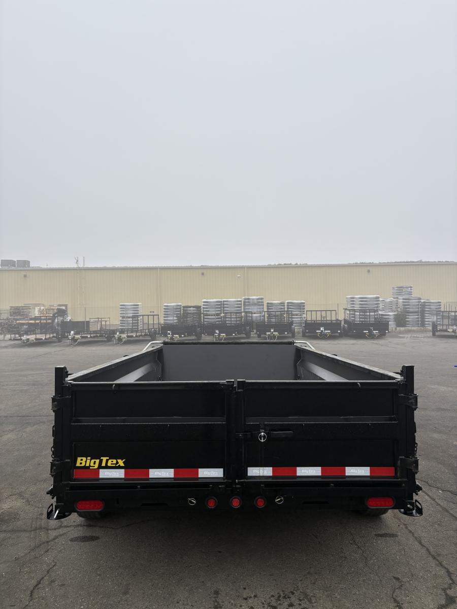 Big Tex 14TD 15.4K HD TELESCOPIC DUMP 83″x1 6SIR, X-SERIES PKG, BLK Image 1
