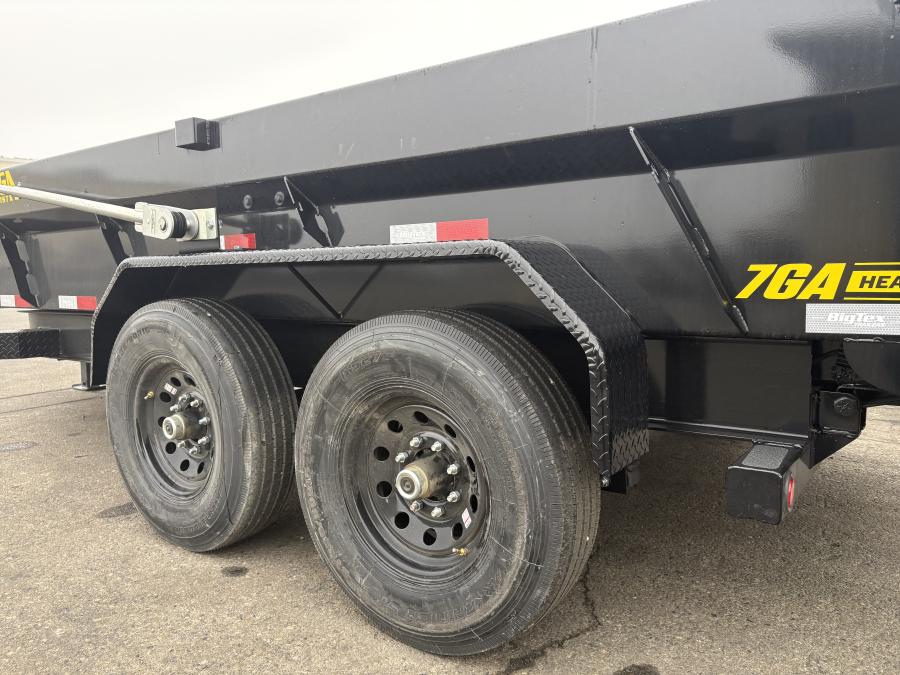 Big Tex 14TD 15.4K HD TELESCOPIC DUMP 83″x1 6SIR, X-SERIES PKG, BLK Image 2