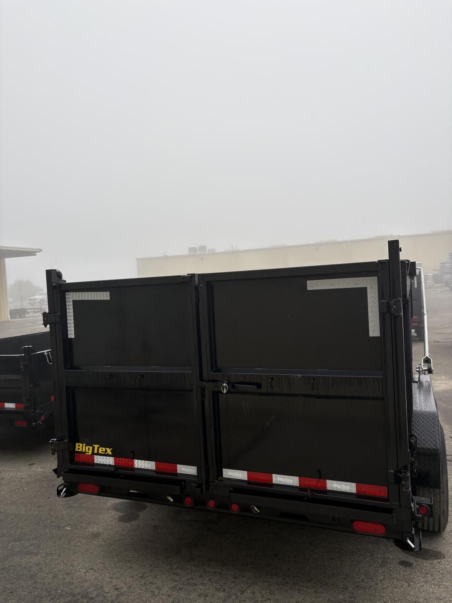 Big Tex 14TD 15.4K HD TELESCOPIC DUMP 83″x1 4SIDES, 6SIR, X-SERIES PKG,BK Image 1