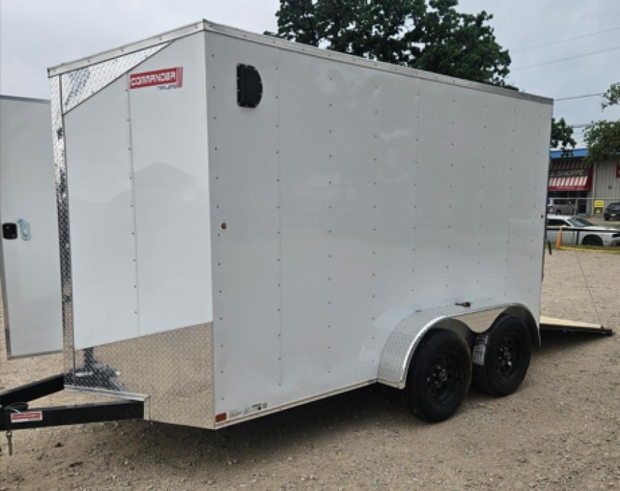 CARRY-ON CT 6X12 V NOSE ENCLOSED STD RAMP DOOR 7K BY CARRY ON Image 2