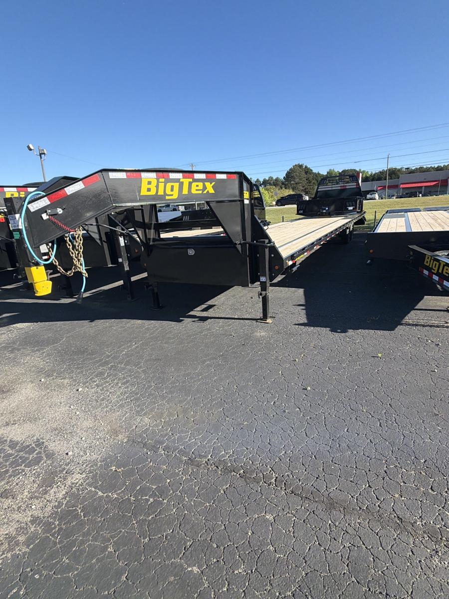 Big Tex 16GN, Gooseneck, 102" x 40', 17.5K, Dovetail, Mega Ramps Image 1