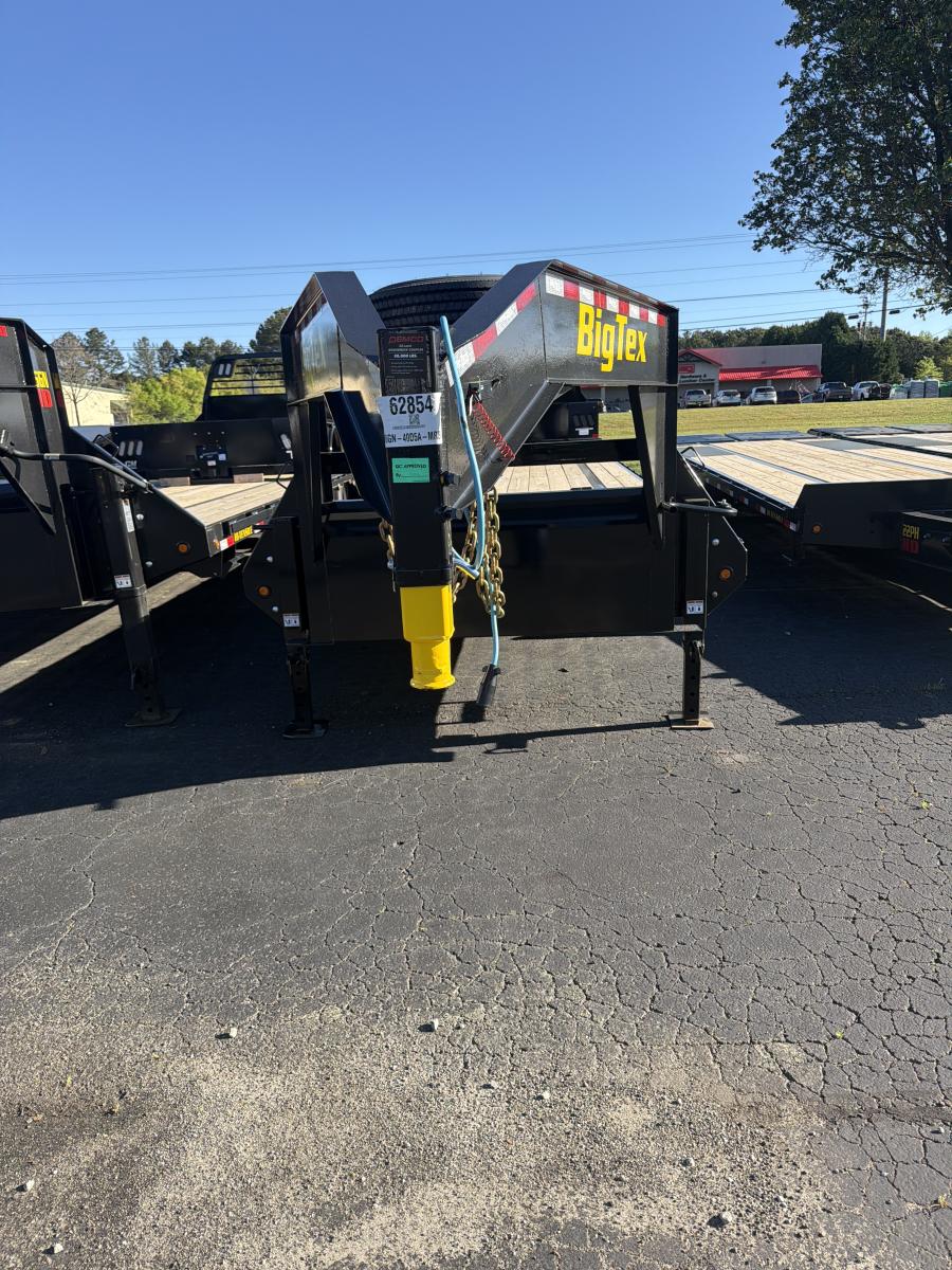 Big Tex 16GN, Gooseneck, 102" x 40', 17.5K, Dovetail, Mega Ramps Image 3