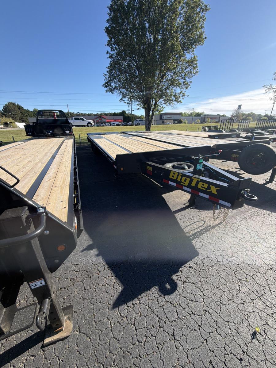 Big Tex 22PH, Pintle, 102" x 25', 23.9K, Dovetail, Mega Ramps Image 0