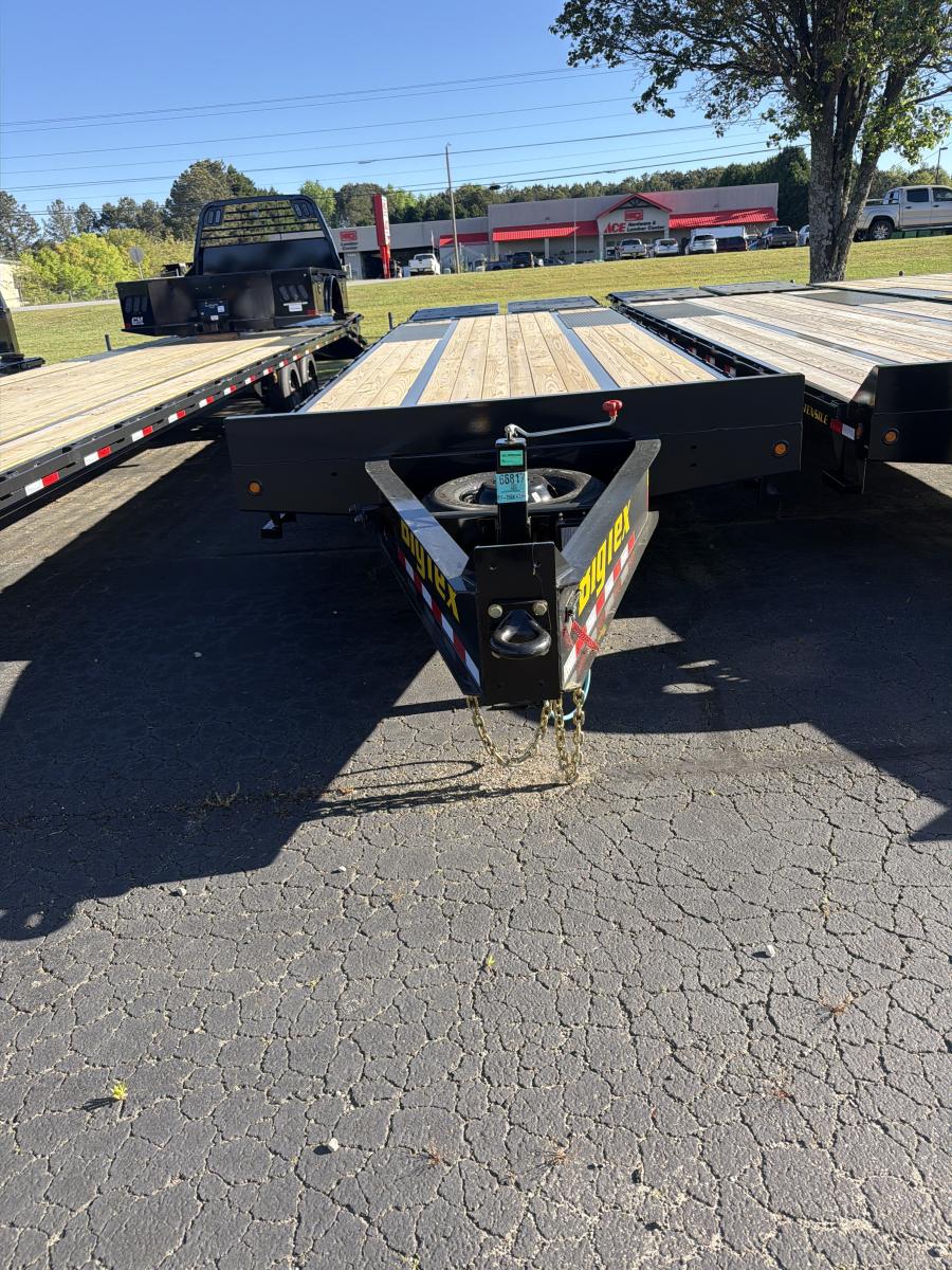 Big Tex 22PH, Pintle, 102" x 25', 23.9K, Dovetail, Mega Ramps Image 3