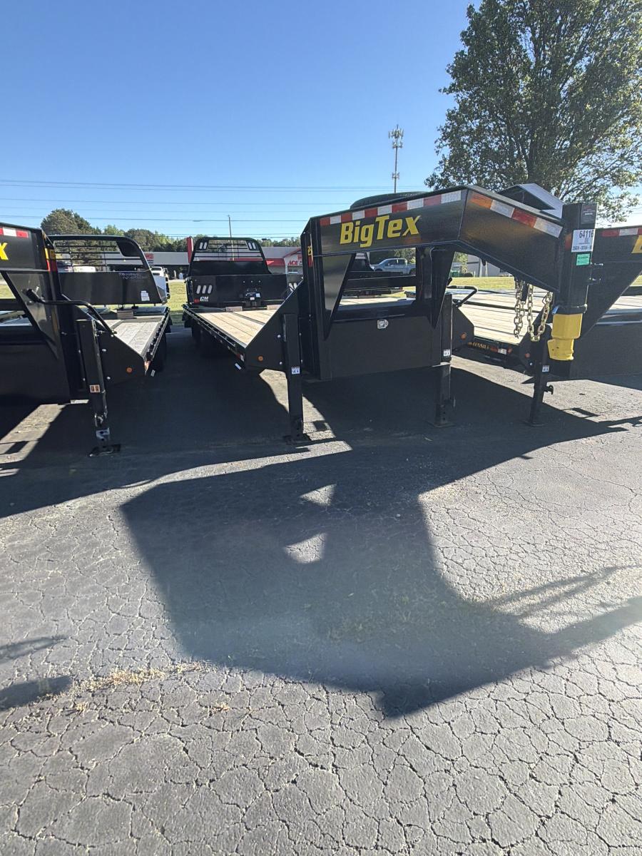Big Tex 25GN, Gooseneck, 102" x 30', 25.9K, Dovetail, Mega Ramps Image 0
