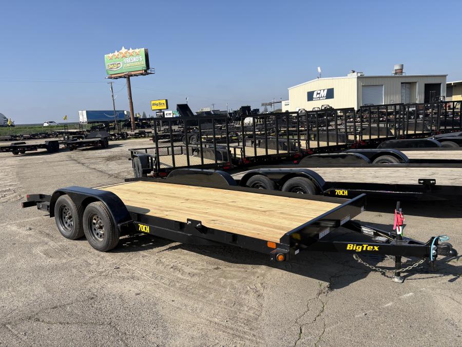 Big Tex 70CH, Car Hauler, 83" x 18', 7K, Dovetail Image 0