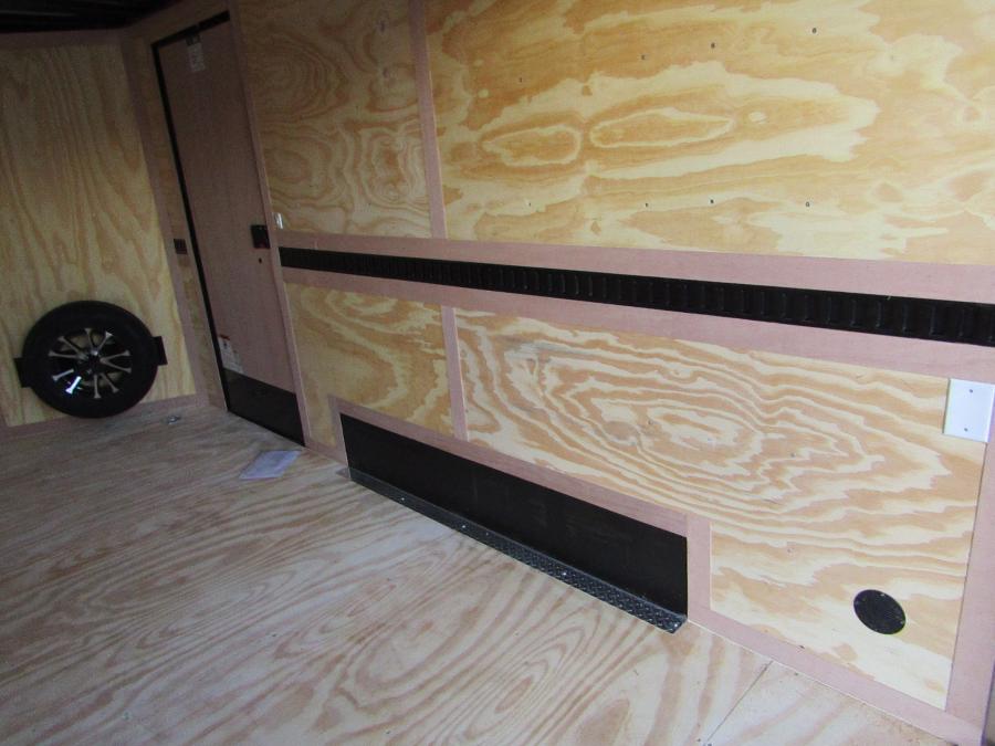 VHW7 7X14 ENCLOSED RAMP DOOR BLACK Image 4