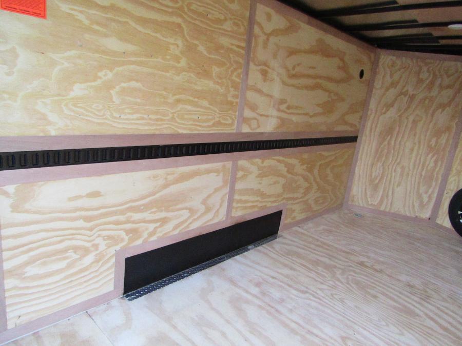 VHW7 7X14 ENCLOSED RAMP DOOR BLACK Image 5