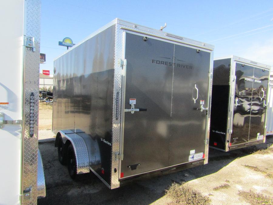 VHW7 7X14 ENCLOSED RAMP DOOR CHARCO Image 2