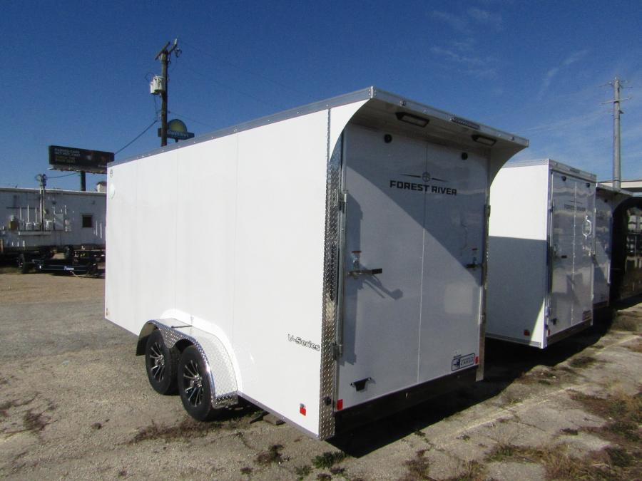 VHW7 7X16 ENCLOSED RAMP DOOR WHITE Image 2