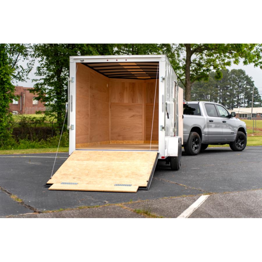 7X14 7X14 V NOSE ENCLOSED STD RAMP DOOR 7K BY CARRY ON Image 1