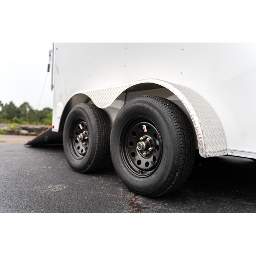 7X14 7X14 V NOSE ENCLOSED STD RAMP DOOR 7K BY CARRY ON Image 2