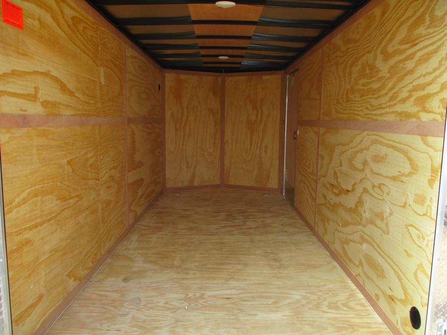 VHW7 7X16 ENCLOSED RAMP DOOR SILVER Image 2