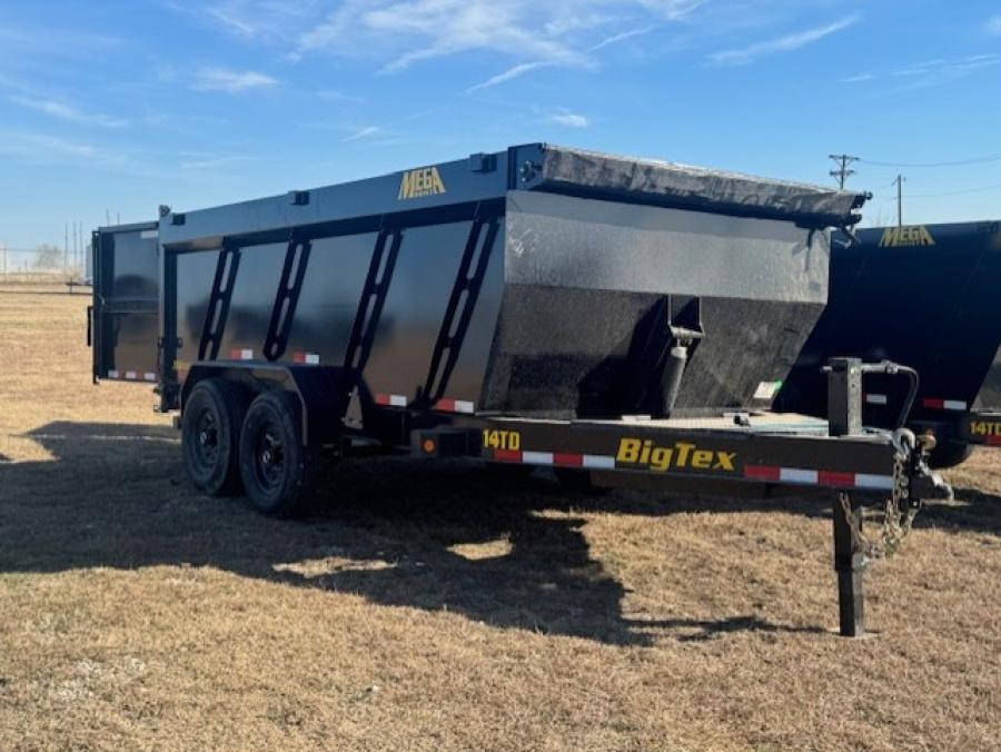 Big Tex 14TD, Dump, 83″ x 14′, 15.4k, 4′ Sides Image 0