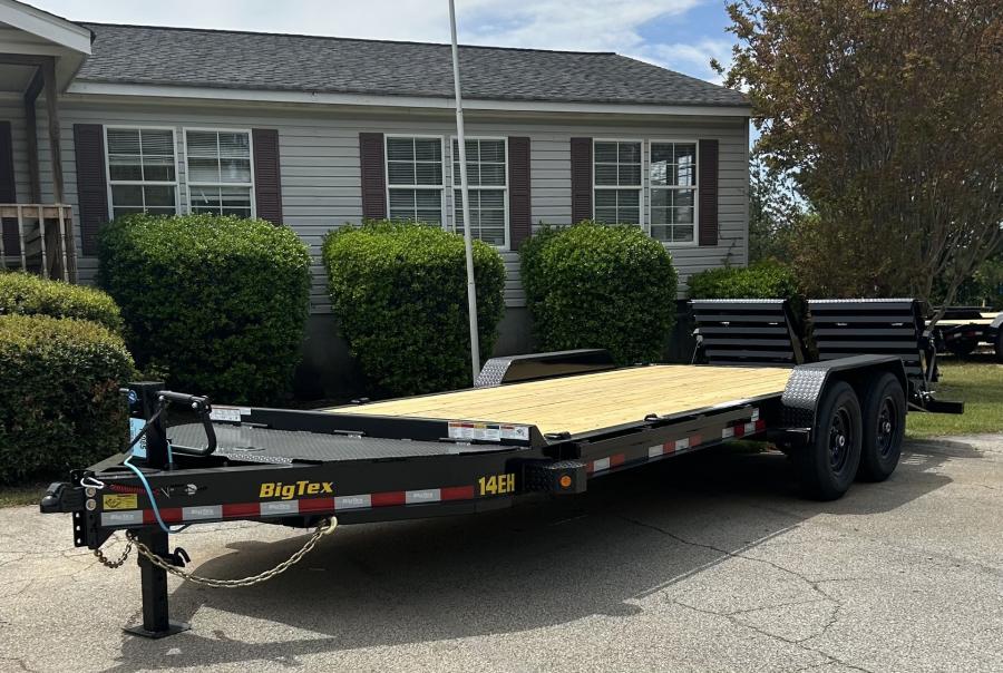 Big Tex 14EH, Equipment, 83" x 18', 15.4K, Dovetail, Mega Ramps, X-Series Image 2