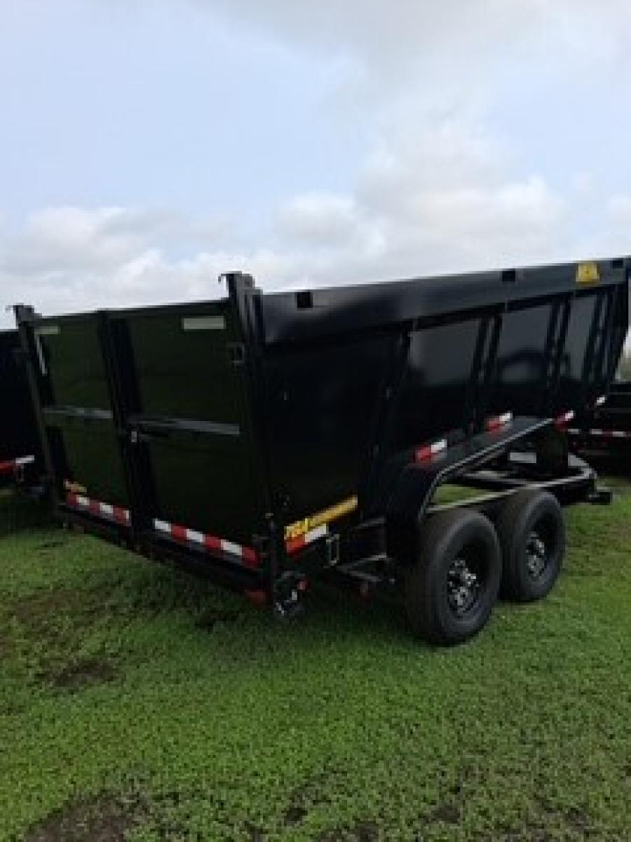 Big Tex 14TD, Dump, 83" x 14', 15.4k, 4' Sides Image 2