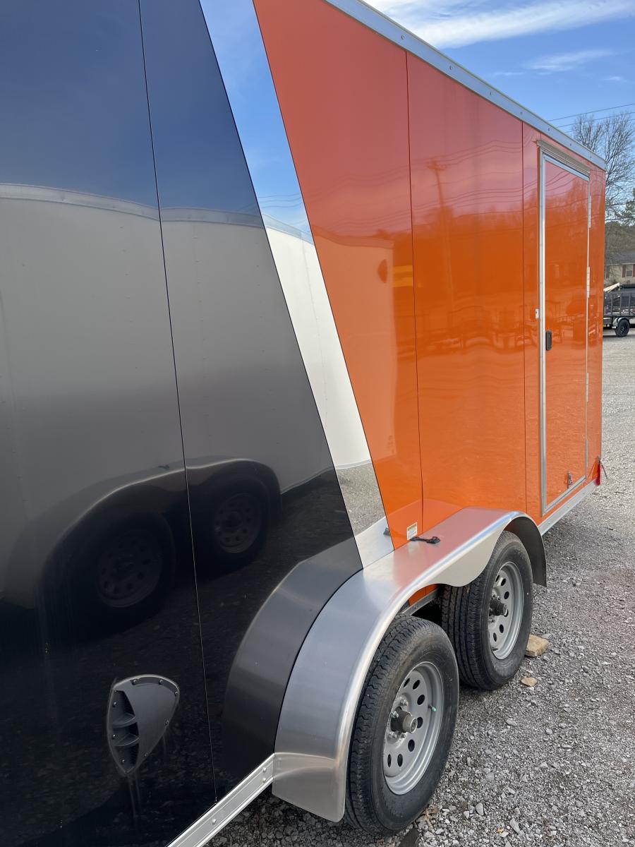 RDLX RDLX 7 x 16 TA FLAT TOP WEDG ENCLOSED TRAILER BY RC Image 5