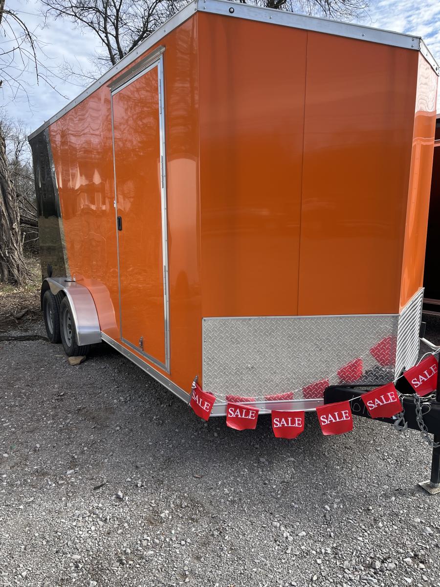 RDLX RDLX 7 x 16 TA FLAT TOP WEDG ENCLOSED TRAILER BY RC Image 9