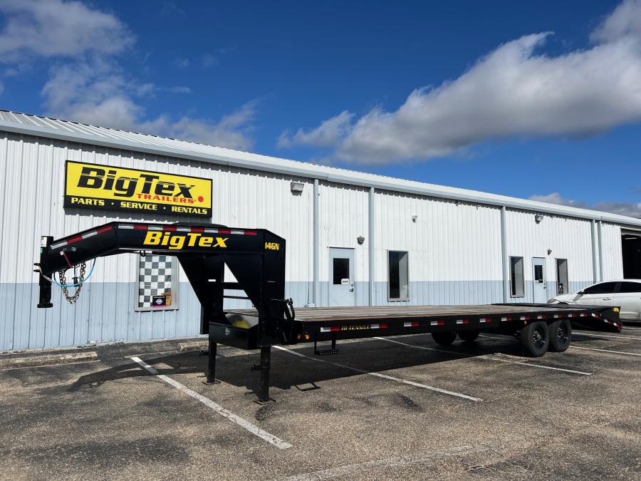 Big Tex 14GN, Gooseneck, 102" x 30', 15.9K, Dovetail, Mega Ramps Image 0