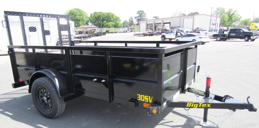 Big Tex 30SV, Single Axle Landscape, 60" x 10', 3K Image 0