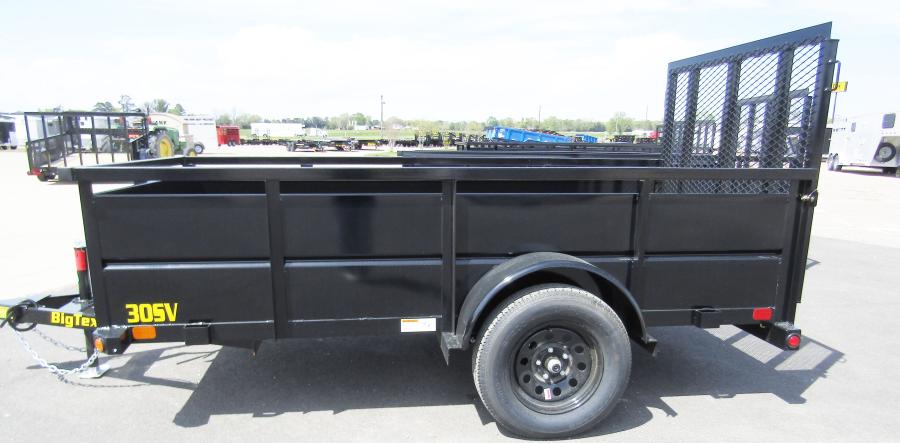 Big Tex 30SV, Single Axle Landscape, 60" x 10', 3K Image 2