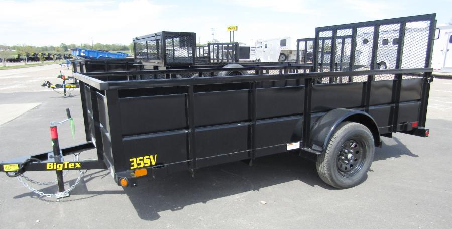 Big Tex 35SV, Single Axle Landscape, 77" x 12', 3K Image 0