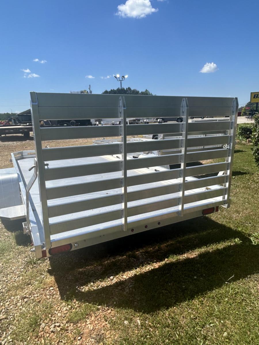 Aluma 7814 ALUMA 78X14 SA TRAILER, STRAIGHT TAILGATE Image 0
