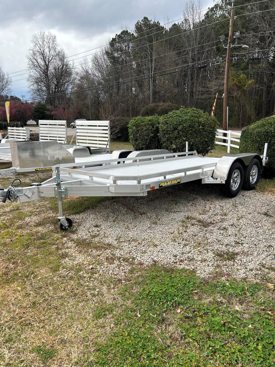 Aluma 7816 Aluma 78" x 16 TA Utility Trailer Image 1