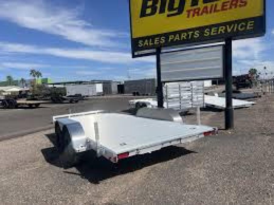Aluma 8216 Aluma 82" x 16 TA Utility Trailer Image 1