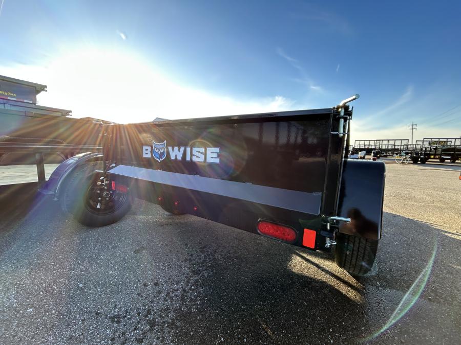 DTR5 DUMP TRAILER R LOW PROFILE 60"Wx8L 5K GVWR Image 0