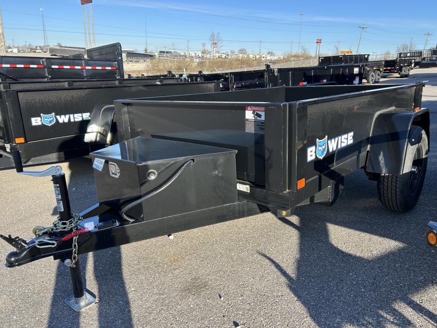 DTR5 DUMP TRAILER R LOW PROFILE 60"Wx8L 5K GVWR Image 2