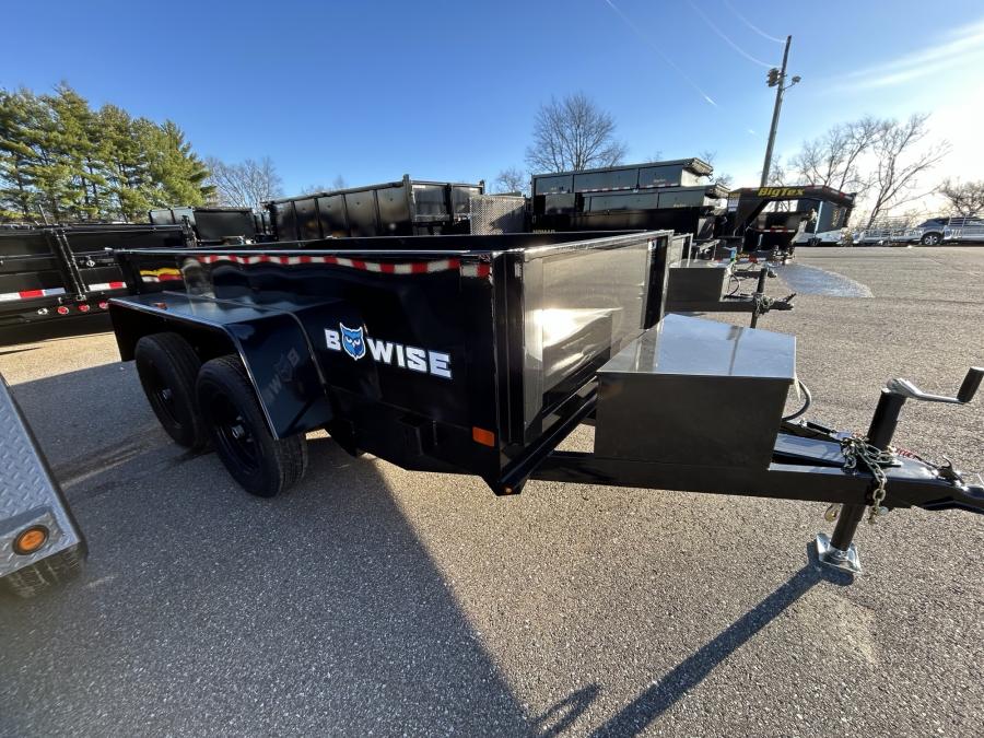 DTR5 DUMP TRAILER R LOW PROFILE 60"Wx10L 5K GVWR Image 1