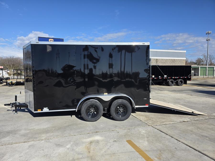 STAS STALL 6X12 TA BLACK RD STD 6H Image 0