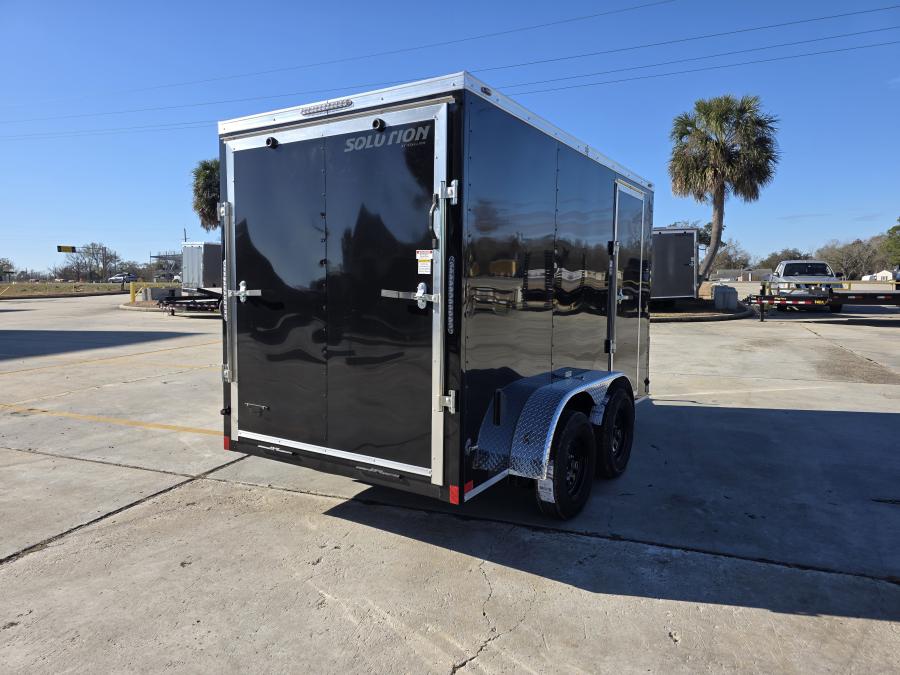 STAS STALL 6X12 TA BLACK RD STD 6H Image 2