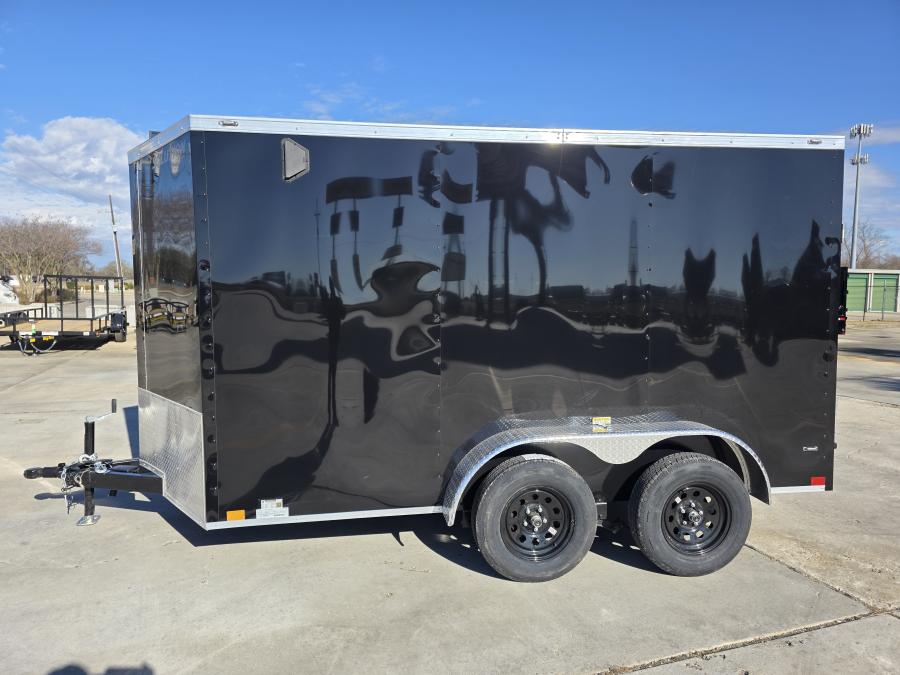 STAS STALL 6X12 TA BLACK RD STD 6H Image 4