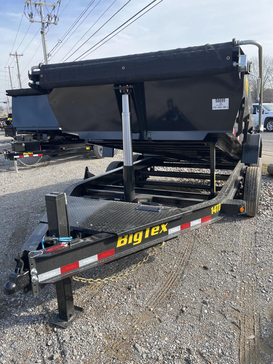 Big Tex 14TD 15.4K HD VOLCADO TELESCÓPICO 83″x1 6SIR, PAQUETE SERIE X, NEGRO Imagen 0