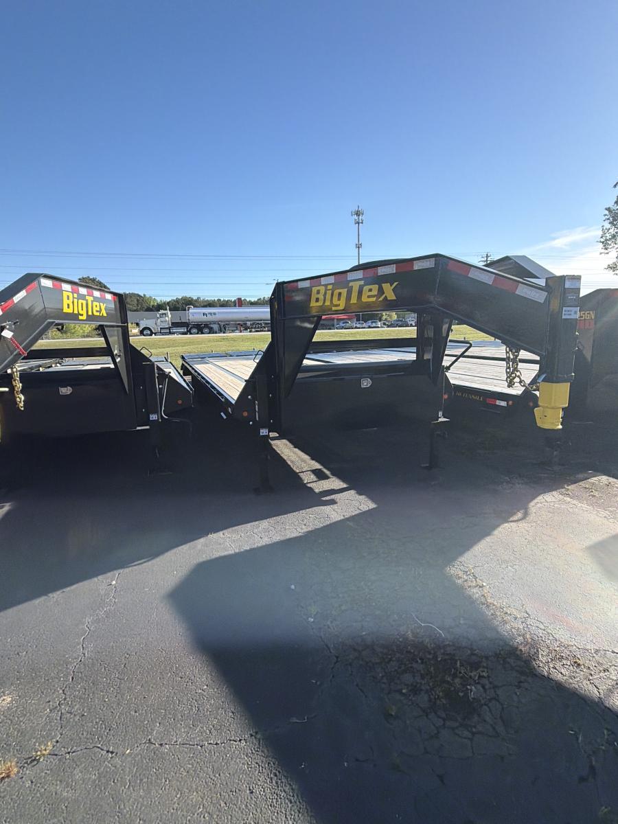 Big Tex 14GN, Gooseneck, 102" x 30', 15.9K, Dovetail, Mega Ramps Image 3