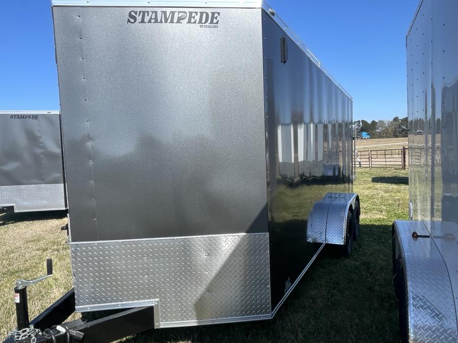 STAS STALL 7X16 TA CHARCOAL RD STD 7 Image 1
