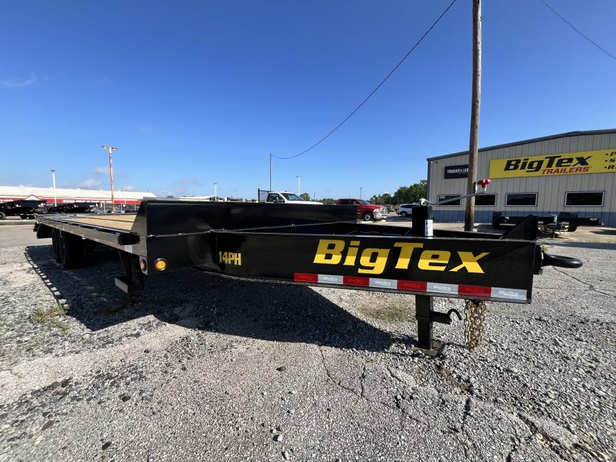 Big Tex 14PH, Pintle, 102″ x 20′, 15.9K, Dovetail, Mega Ramps Image 1