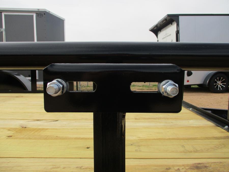 TOP HAT 14X83 PIPE TOP RAIL WITH RAMP GATE Image 3