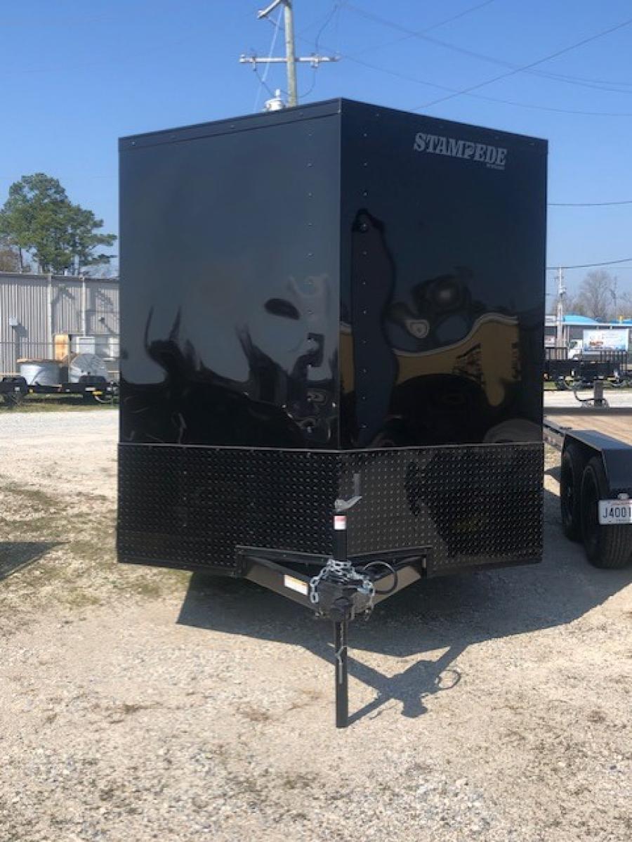 STAS STALL 7X14 TA BLACK RD STD 6HT 008718 Image 0