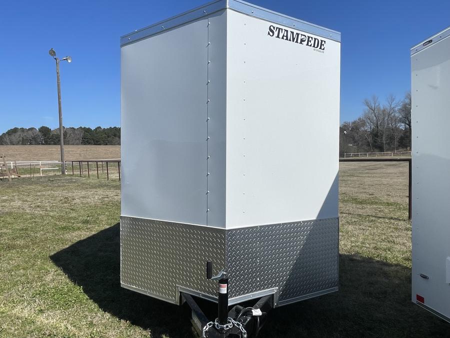 STAS STALL 6X12 TA WHITE RD STD 7H Image 0