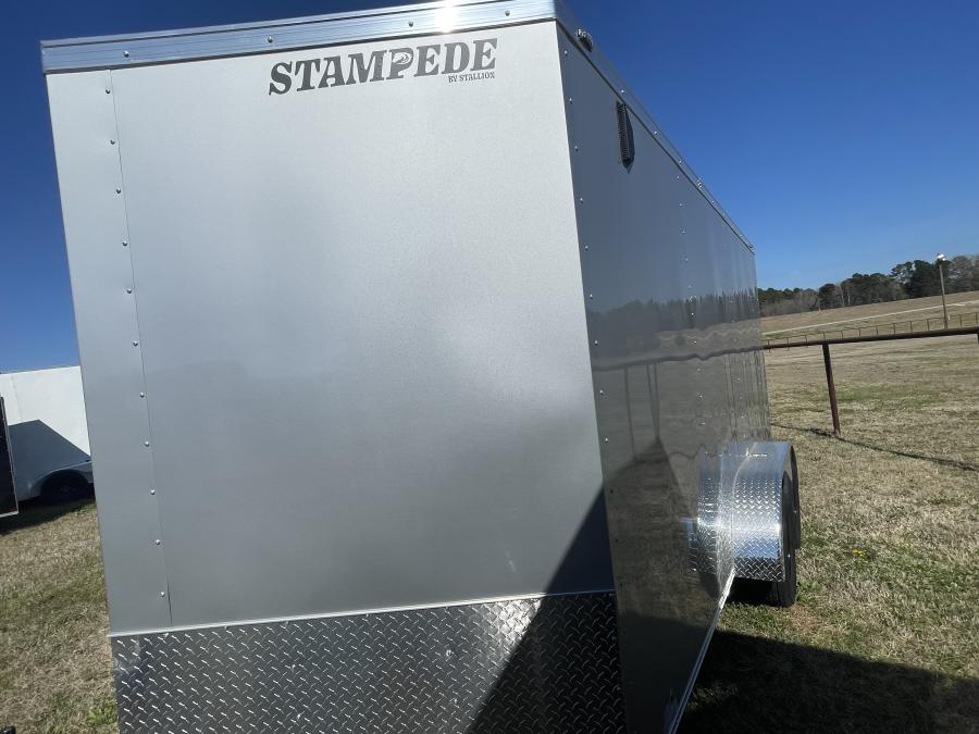 STAS STALL 7X16 TA SILVER RD STD 7 Image 1