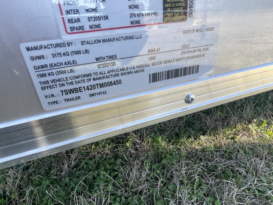 STAS STALL 7X16 TA SILVER RD STD 7 Image 3