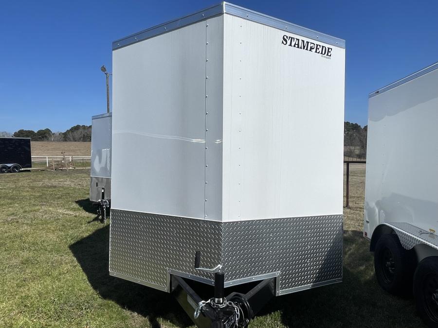 STAS STALL 7X16 TA WHITE RD STD 7 Image 0
