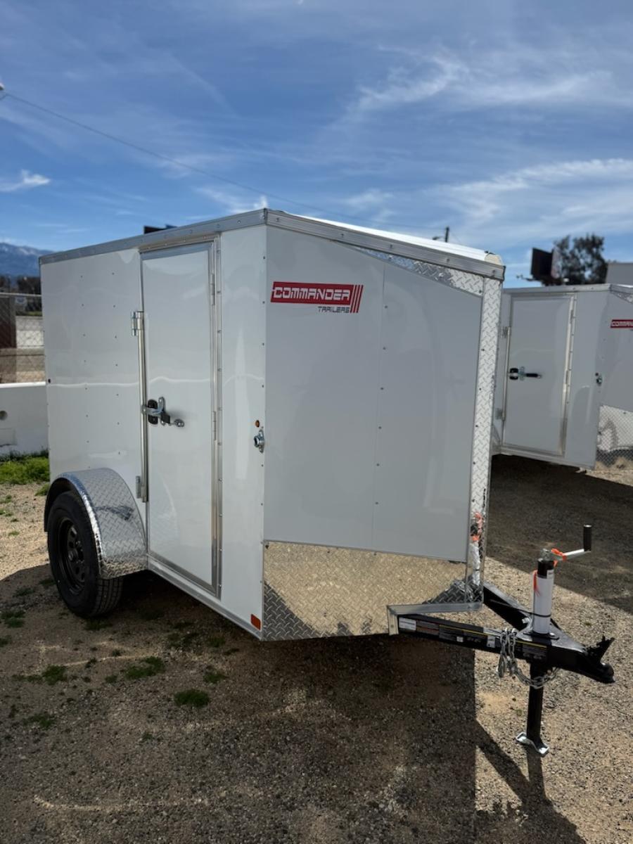 5X8C 5X8 V NOSE ENCLOSED STD RAMP DOOR 3K BY CARRY ON Image 1