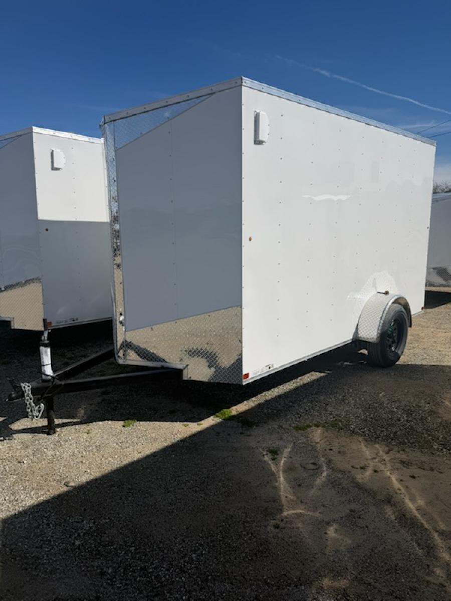 6X12 6X12 V NOSE ENCLOSED STD RAMP DOOR 3K BY CARRY ON Image 1