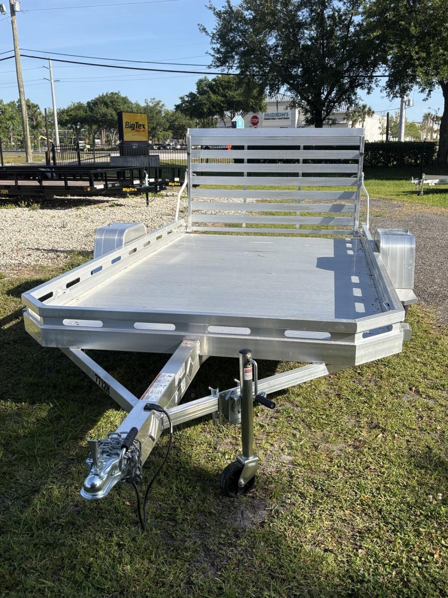 Aluma 7712 ALUMA 77" X 142" HEAVY SA TRAILER, STRAIGHT TAILGATE Image 3