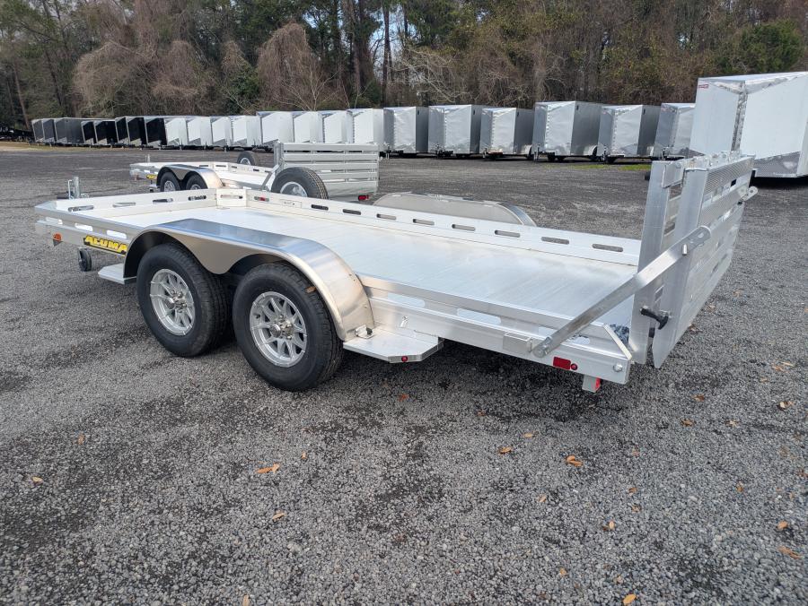 Aluma 7814 Aluma 77-1/2" x 168" TA Traile W/Bi-Fold Image 2