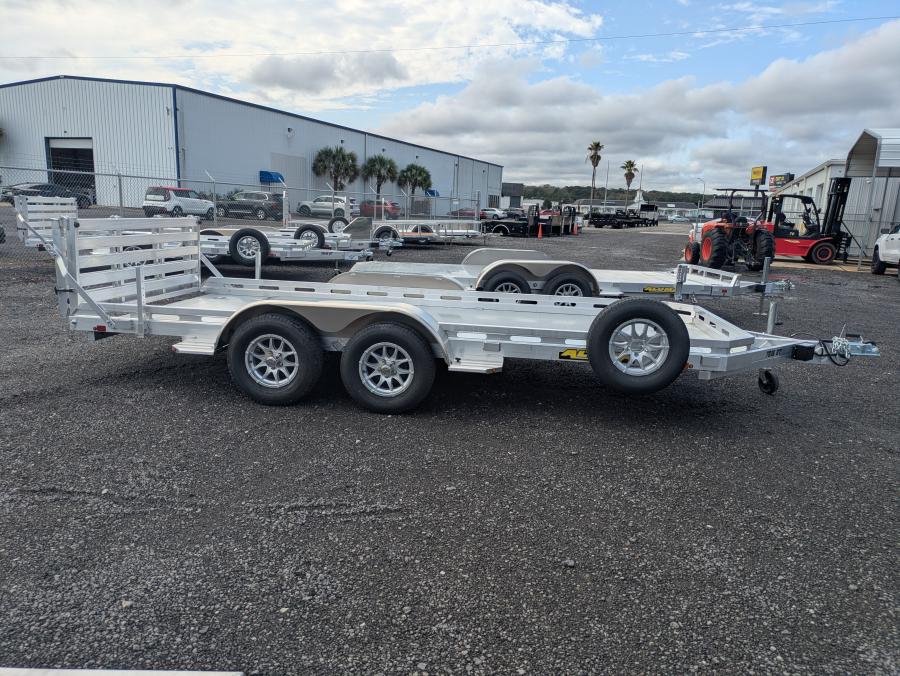 Aluma 7816 ALUMA 78″ X 16 TA ELEC BRAKE RAMP SLOTTED RAIL STD 2K RTD Image 1
